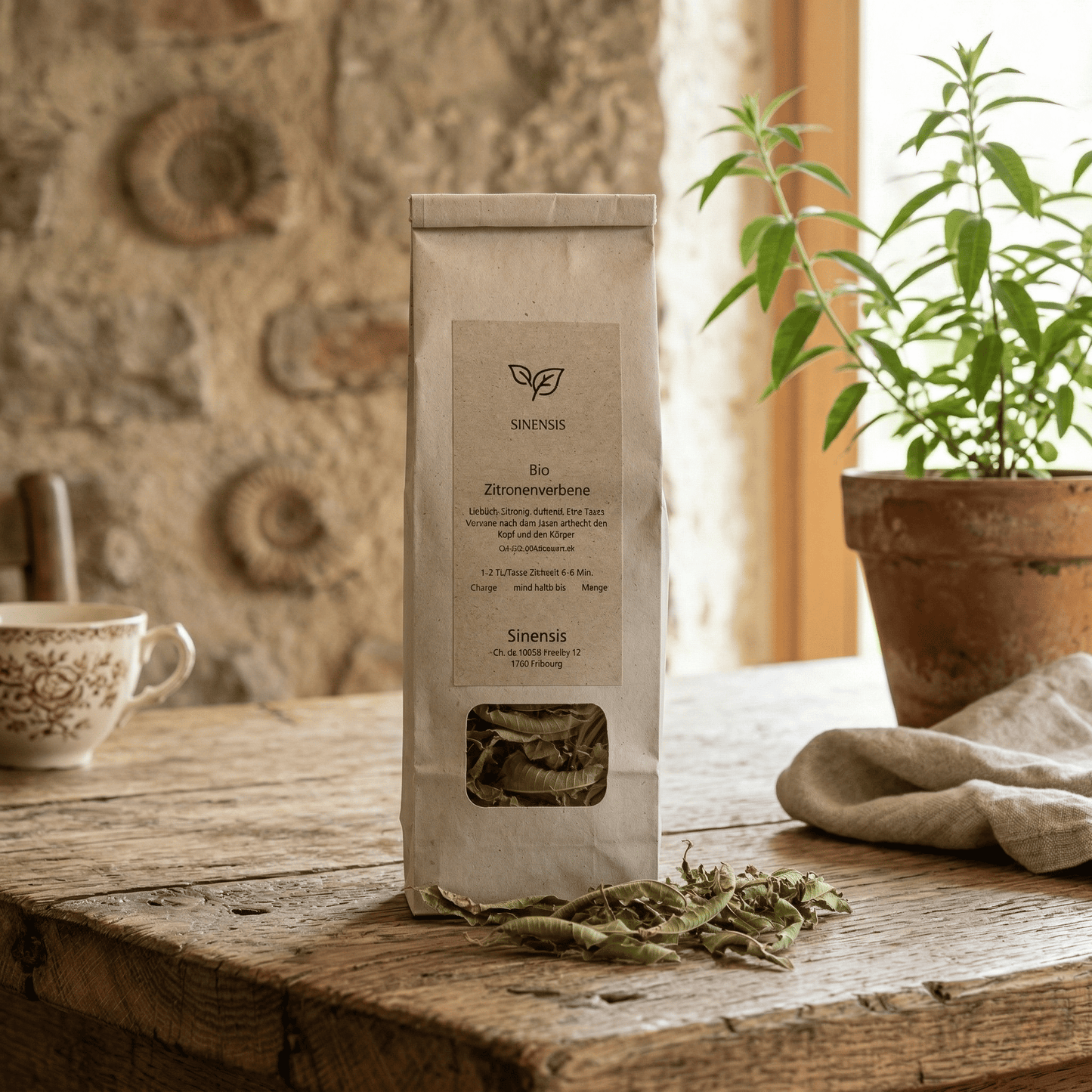 Feuilles de verveine citronnelle BIO pour infusion par Sinensis
