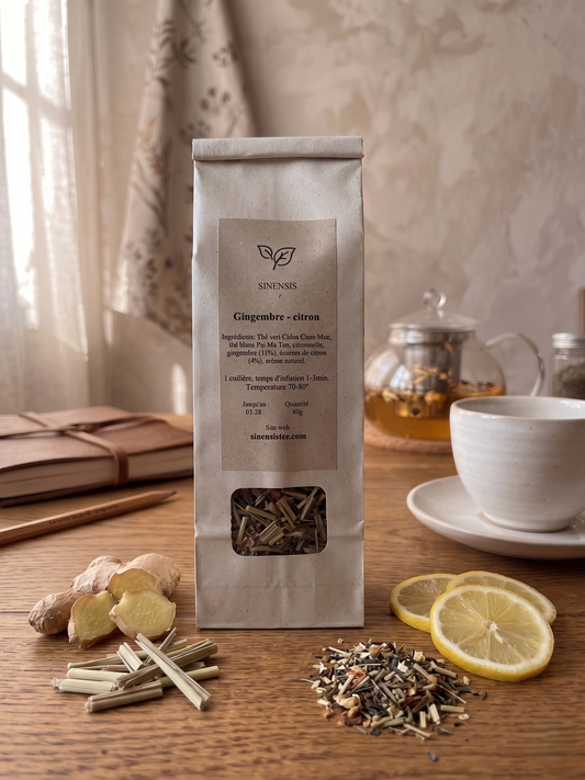Gingembre – Citron | Thé blanc