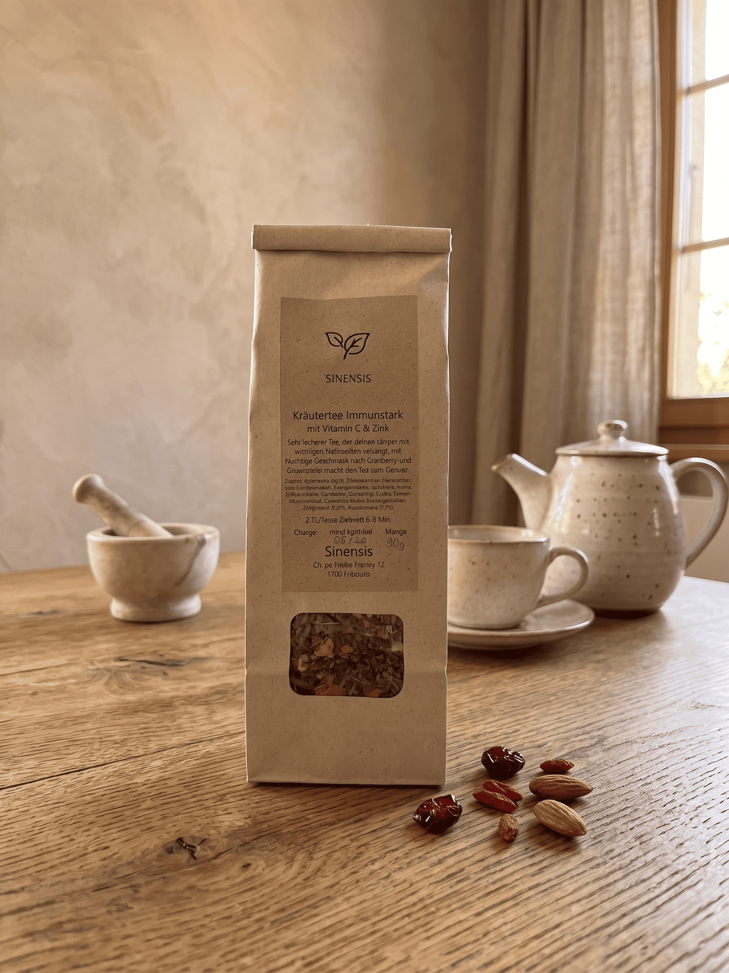 Mélange d'infusion fruitée Immunstark par Sinensis
