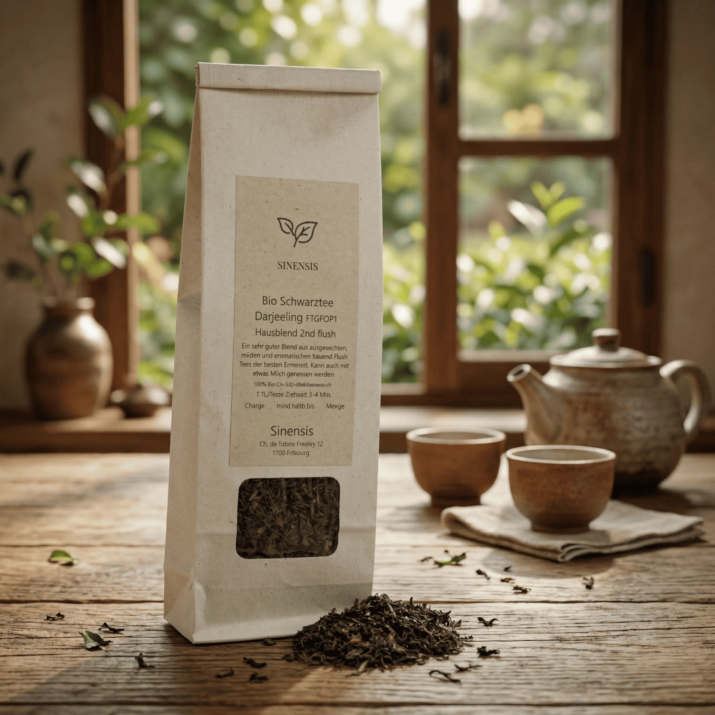  Infusion de thé noir Darjeeling 2nd Flush BIO de Sinensis
