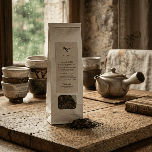 Infusion de thé vert Japan Sencha Superior BIO de Sinensis
